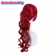 Persona 5 Royal Kasumi Yoshizawa Cosplay Wig  Red Long Wavy Character Style