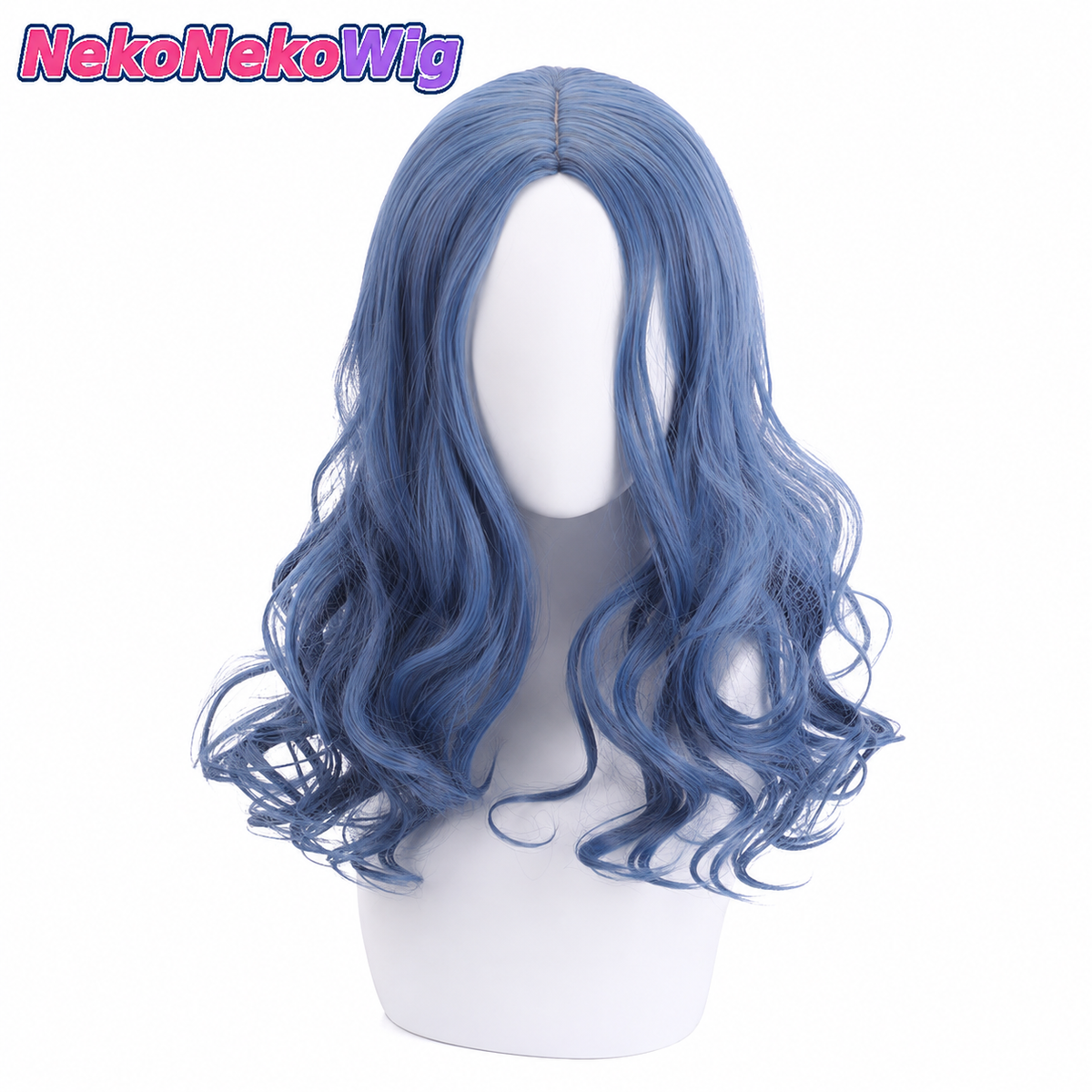 Elden Ring Ranni the Witch Cosplay Wig  Center-Part Faux Scalp Style