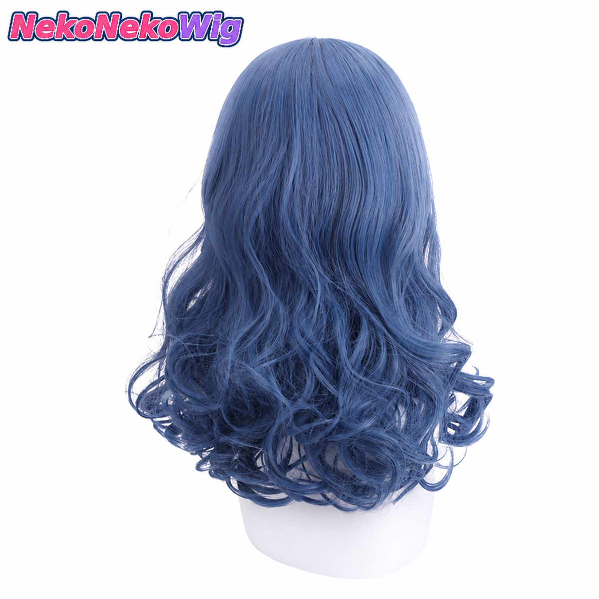 Elden Ring Ranni the Witch Cosplay Wig  Center-Part Faux Scalp Style