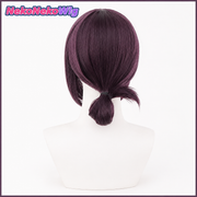 Chainsaw Man Reze Cosplay Wig  Brown-Purple Anime Character Style