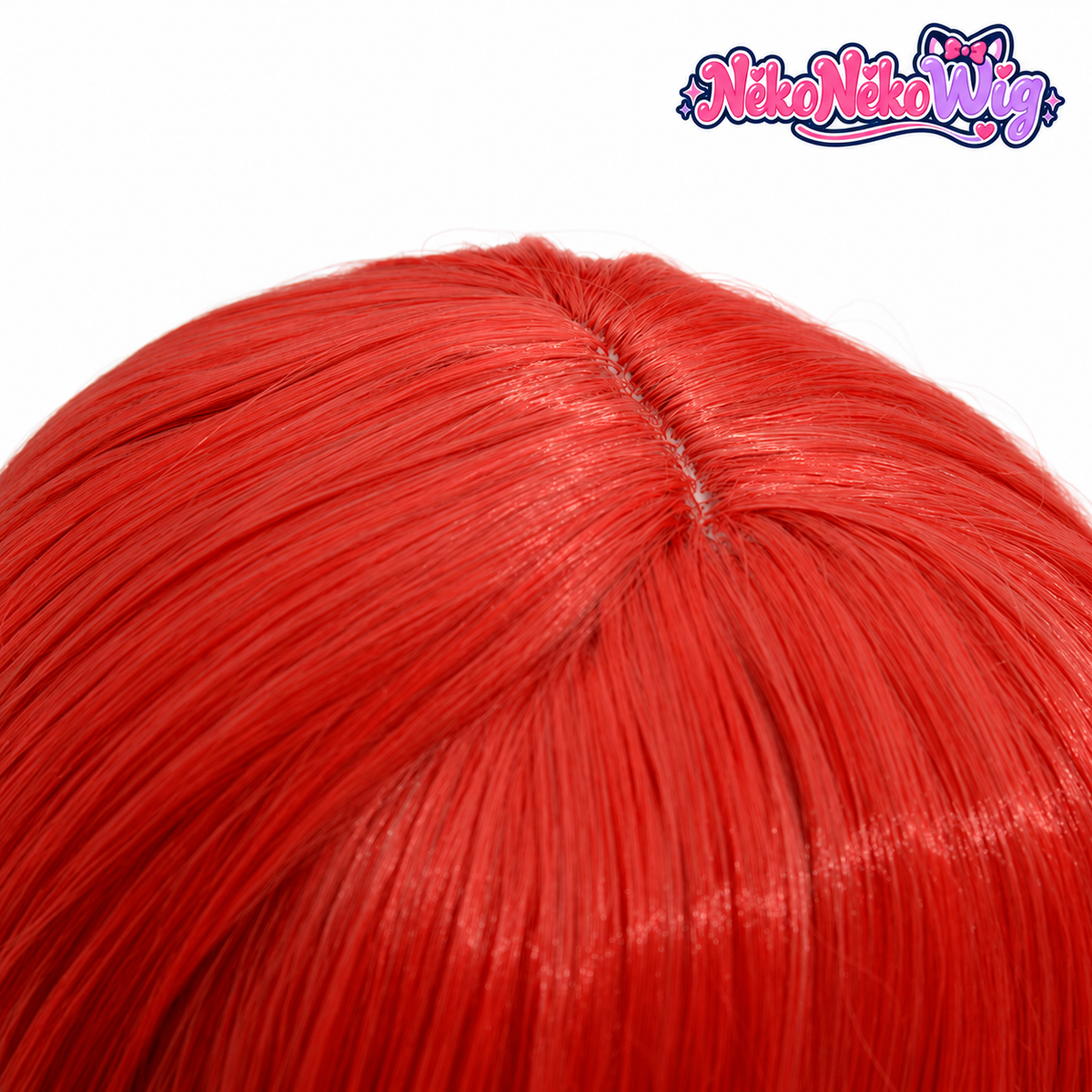 Genshin Impact Nilou Cosplay Wig - Long Red Twin Ponytails