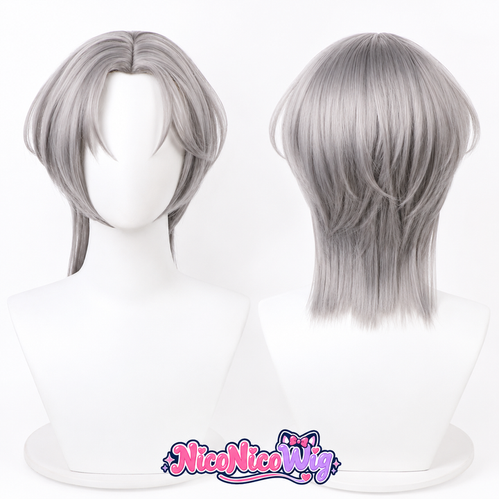 Alien Stage TILL コスプレウィッグ ふわふわスタイリング済み レアリスティック人工頭皮トップ付き
