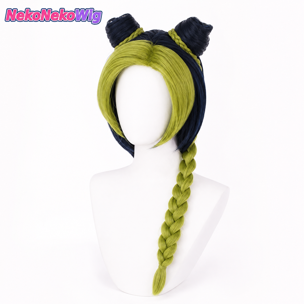 Jolyne Cujoh Cosplay Wig - JoJo's Bizarre Adventure - Blue Green Pre-Styled Wig