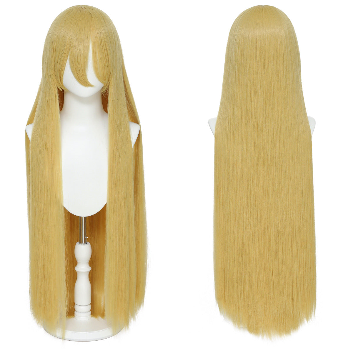 100cm Long Straight Cosplay Wig  Multi-Color 500g Anime Styling Wig