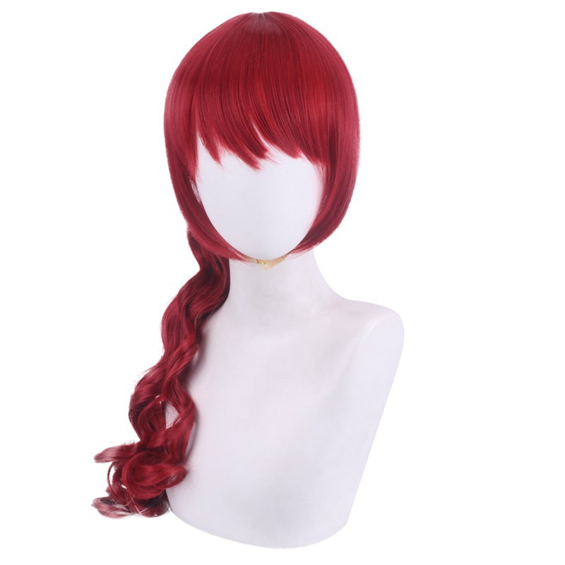 Persona 5 Royal Kasumi Yoshizawa Cosplay Wig – Red Long Wavy Character Style