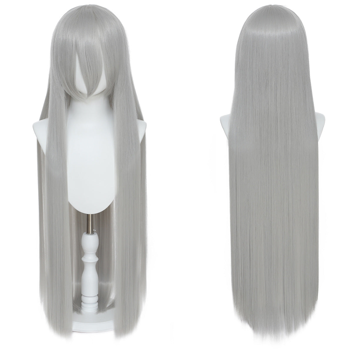 100cm Long Straight Cosplay Wig  Multi-Color 500g Anime Styling Wig